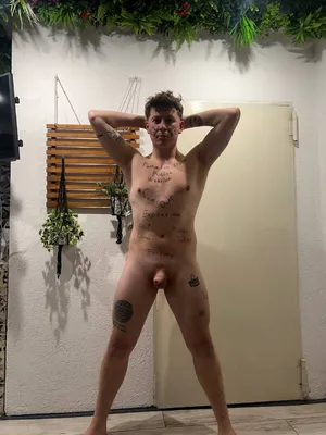 German Body Writing Webslut Lukas