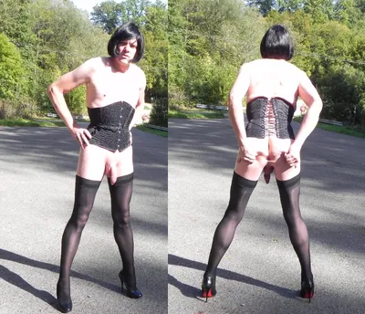 front and back view