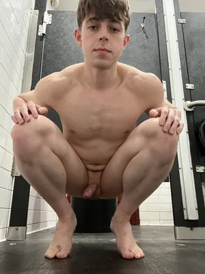 Gas station made to pose