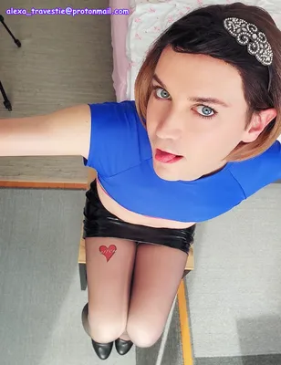 Alexa french crossdresser slut