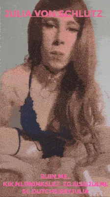 Dutch sissy Julia f#cks herself, now u can