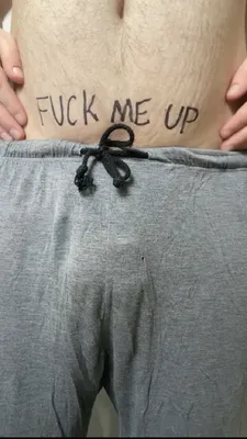 So fucking horny for punishment