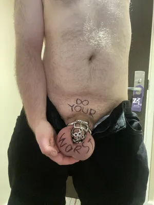 Faggot needs punishing