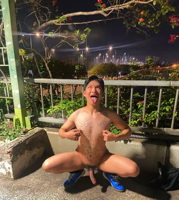 Idiot Viet slut outdoor