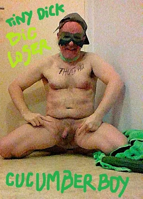 Proud of his tiny dick