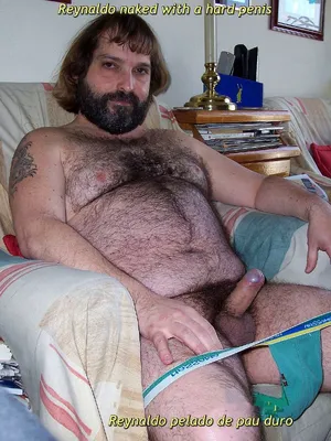 Rey completely naked with a hard dick