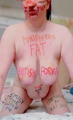 Thoroughly humiliated British pig. Punish me!