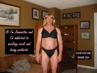 Cross-dressed loser