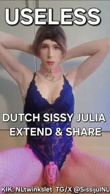 26yo Useless Dutch sissy Julia