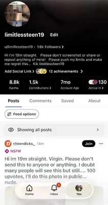 19m straight reddit