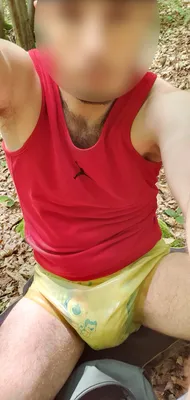 diaper fag in the wood