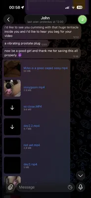 I have to send you the video