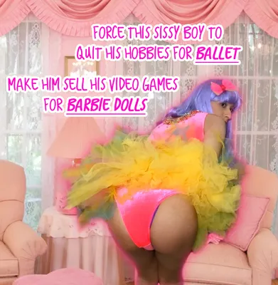 Sissy Boy Misty's Ballet Fantasy!