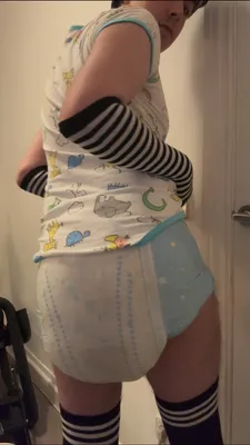 No pussy, just diapers