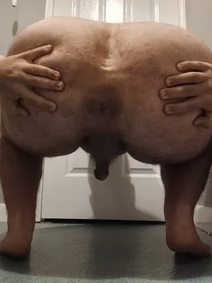 Faggot spreading its hole