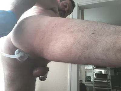 Double Bardex Enema & Chastity